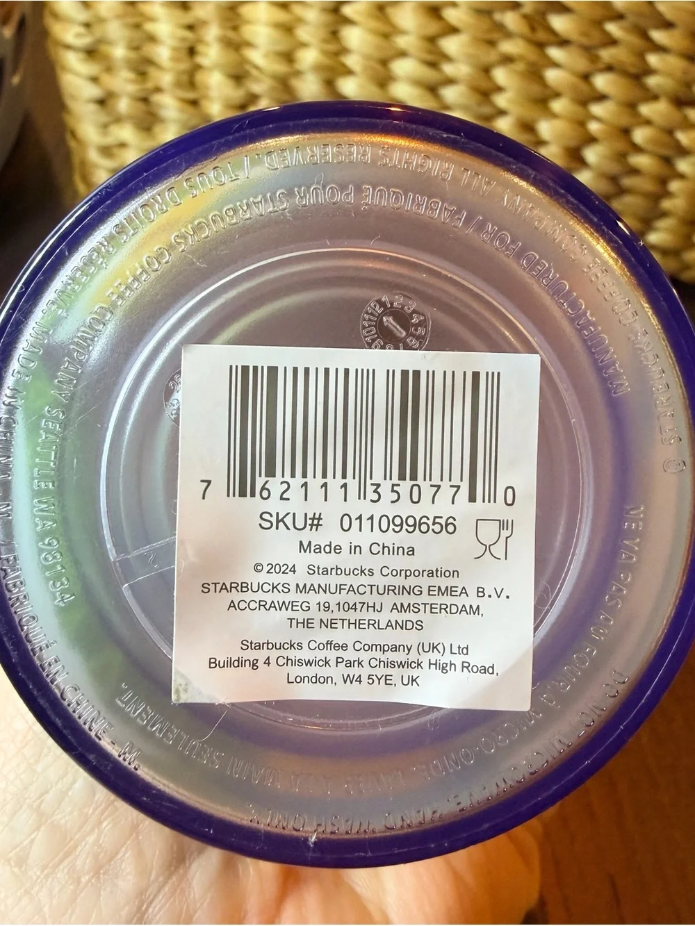Starbucks Iridescent “You Are Here Series” Travel Tumbler from Austria